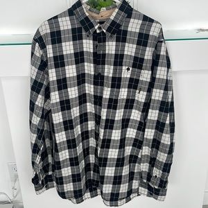Burton dry ride button up long sleeved shirt
